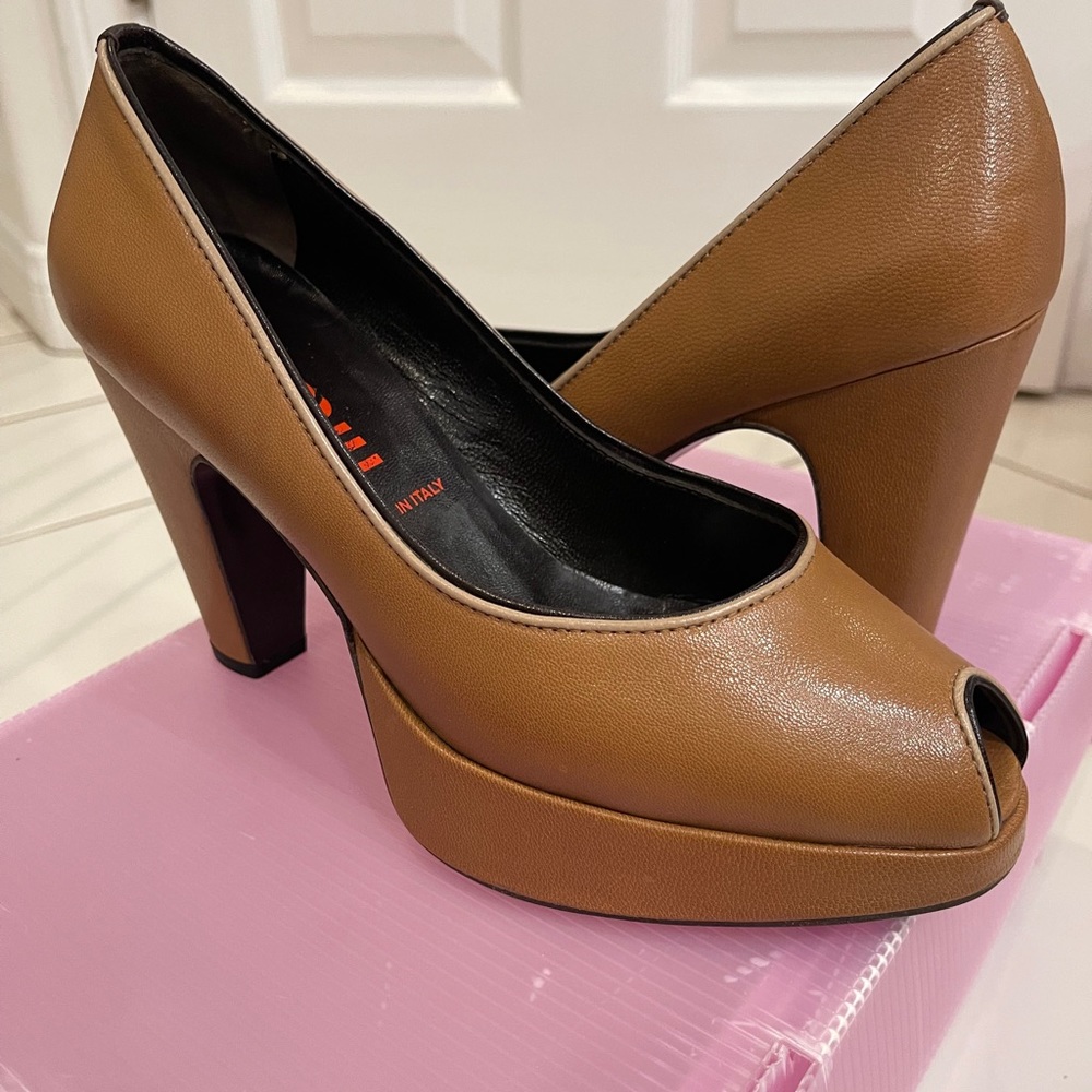 Miu miu platform heels